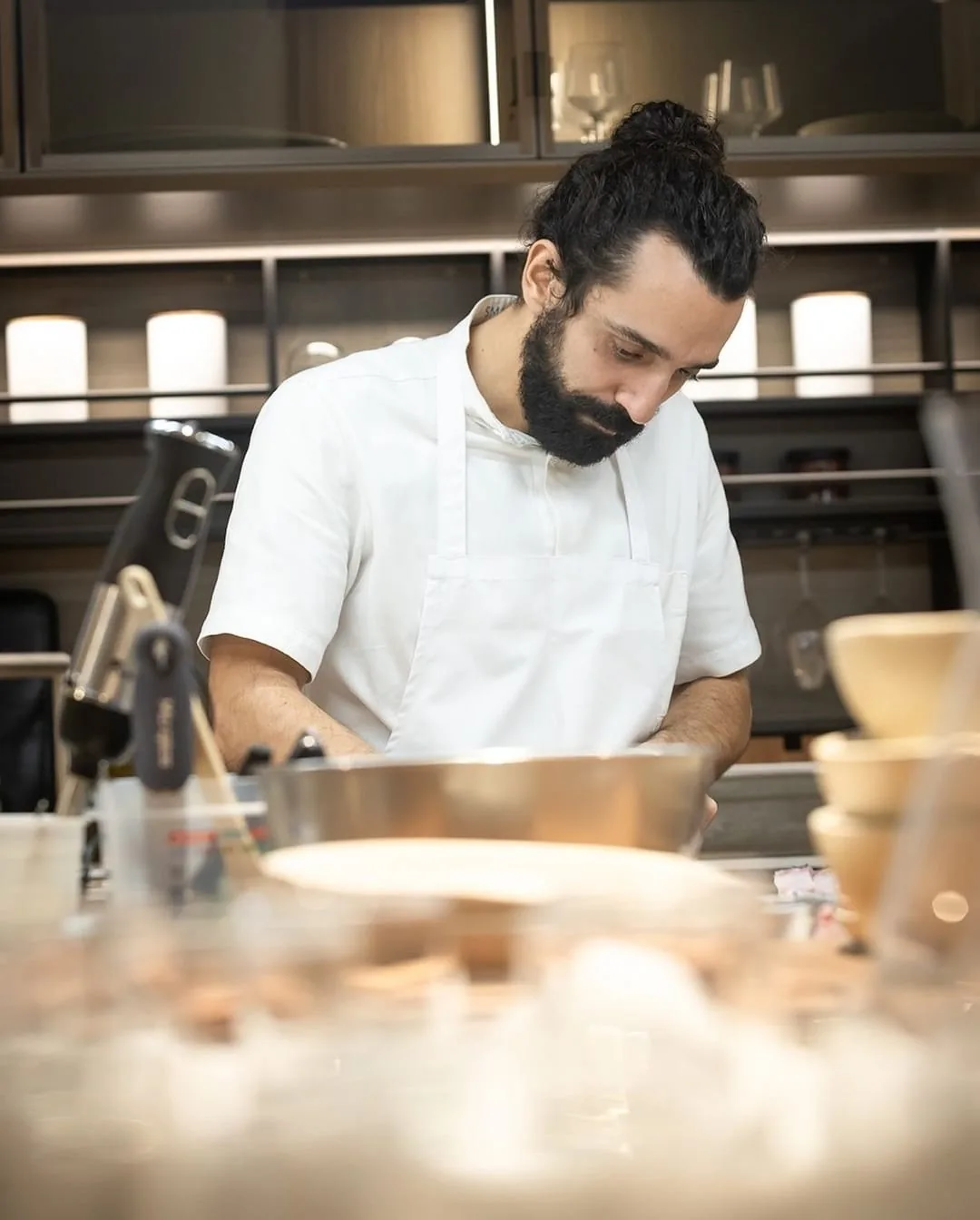 João Alves na cozinha