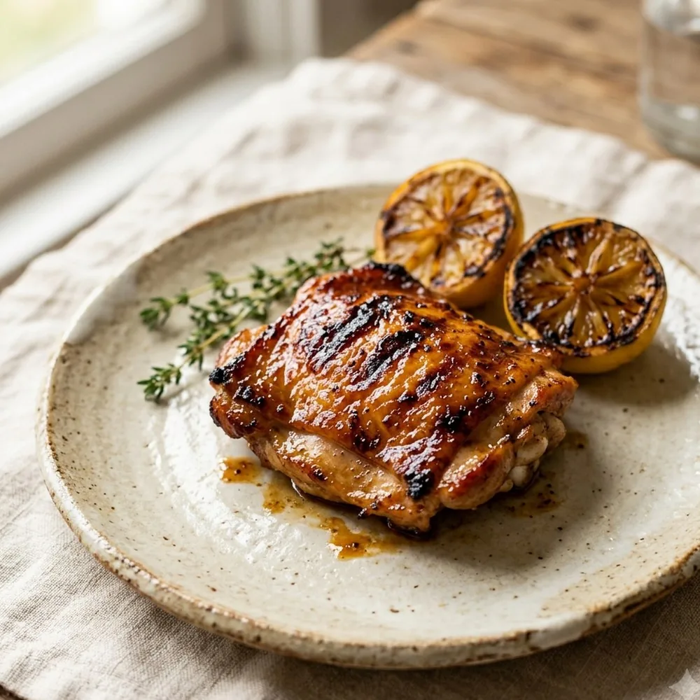 Frango Marinado em Shio Koji